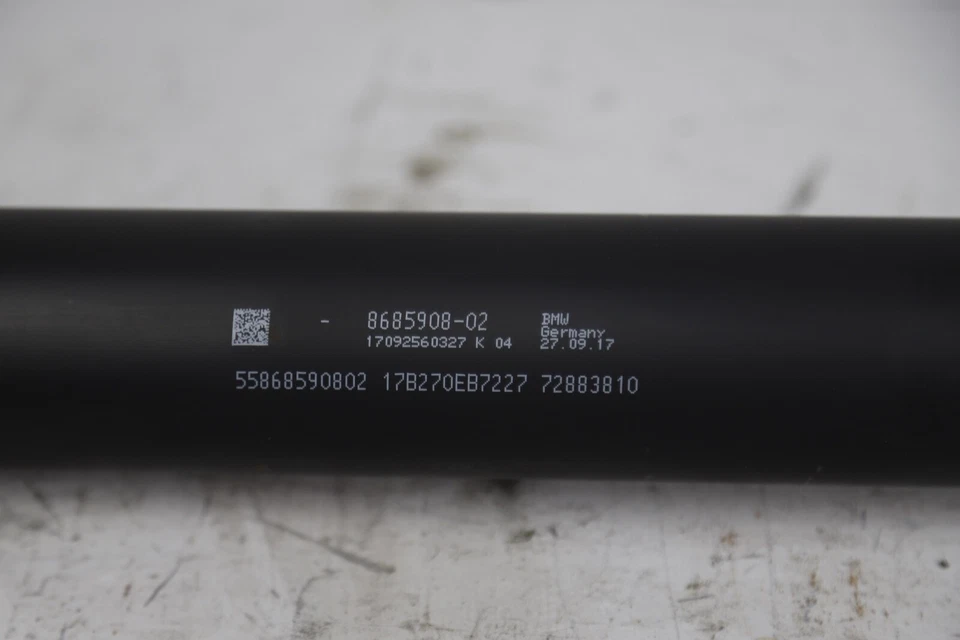 BMW 530I XDRIVE 2017-2022 2,0 L eje de transmisión trasero eje de transmisión hélice OEM 8685908 Foto 2 de 4