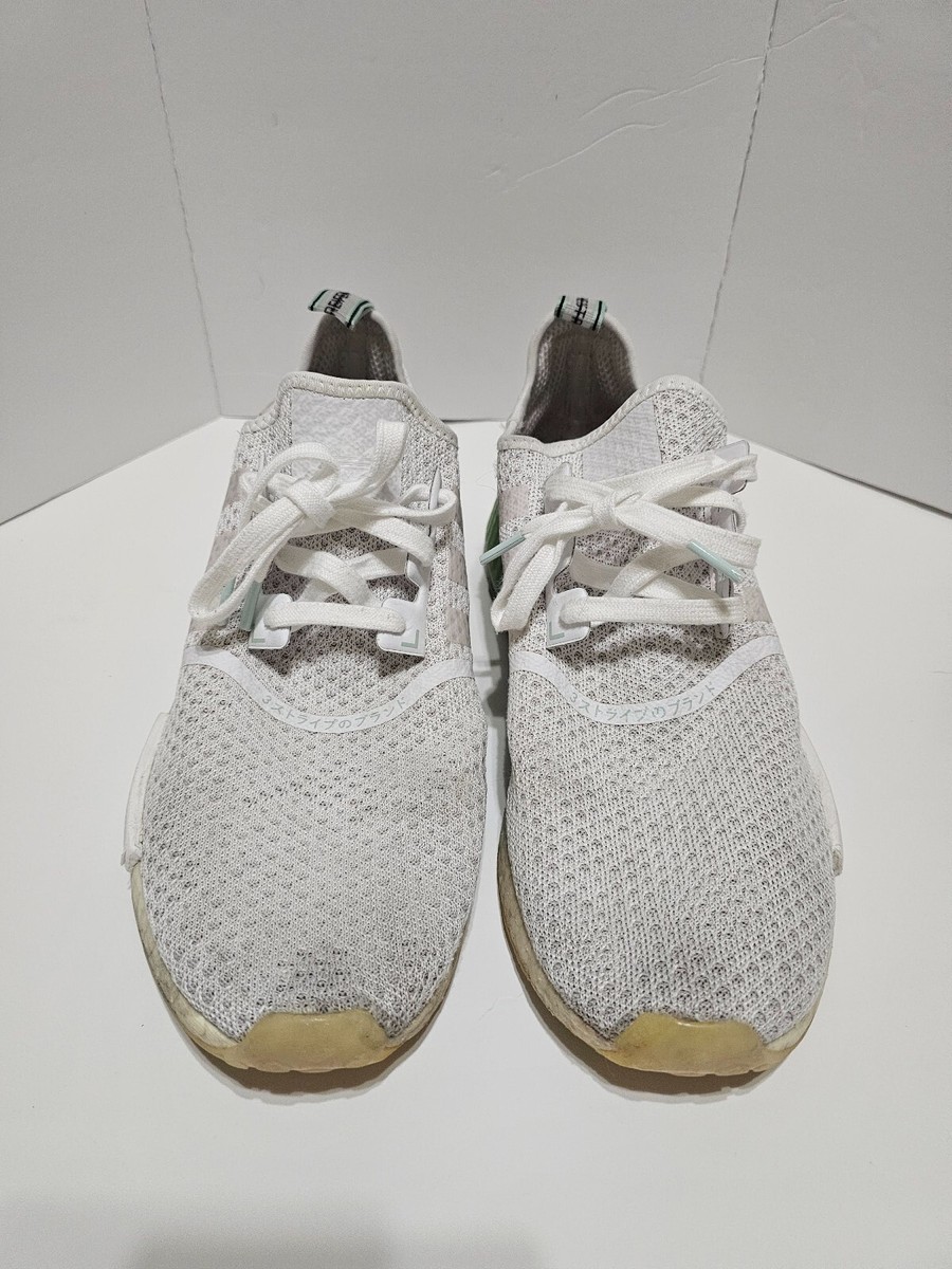 adidas gazelle silver green womens Men's adidas NMD_R1 Shoes Magic Lime GX9536 main image 1