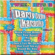 Party Tyme Karaoke: Tween Hits 10 by Karaoke CD, 2016, Sybersound Records NEW