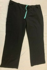 ALLHEART STRETCH SCRUB WOMENS MEDICAL STRETCH PANTS SIZE 2XL