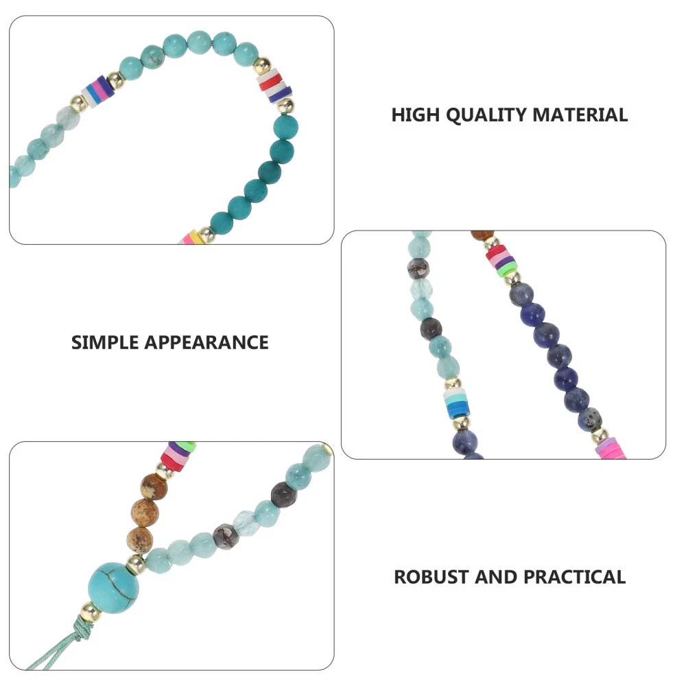 Phone Case Charm Cell Lanyard Ethnic Chain Decoration Wristbands