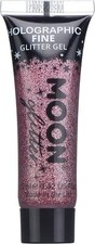Holographic Fine Face Body Glitter Gel by Moon Glitter - Pink - Cosmetic Festiv