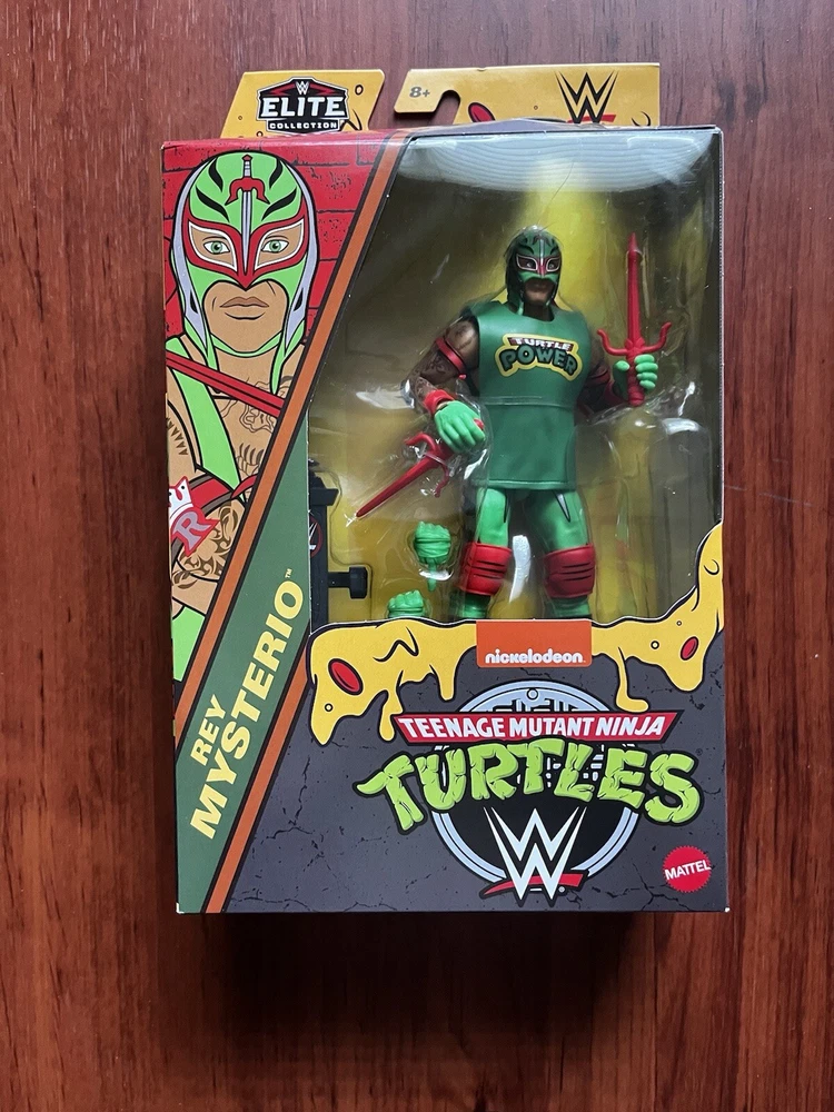 Rey Mysterio as Rafael Mattel WWE X TMNT ELITE COLLECTION Action Figure