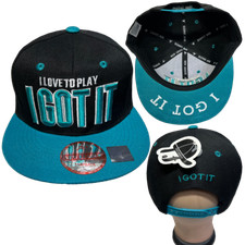 SOLD OUT I LOVE TO PLAY I GOT IT Snapback Adjustable Cap Baseball Hats LOT SOD