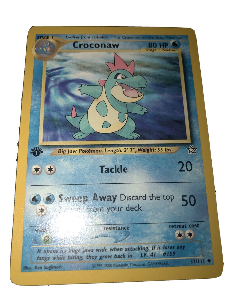 croconaw pokemon card value (41/95) Please use the attached photos provided for your own assessment Croconaw 40 - SV05 Temporal