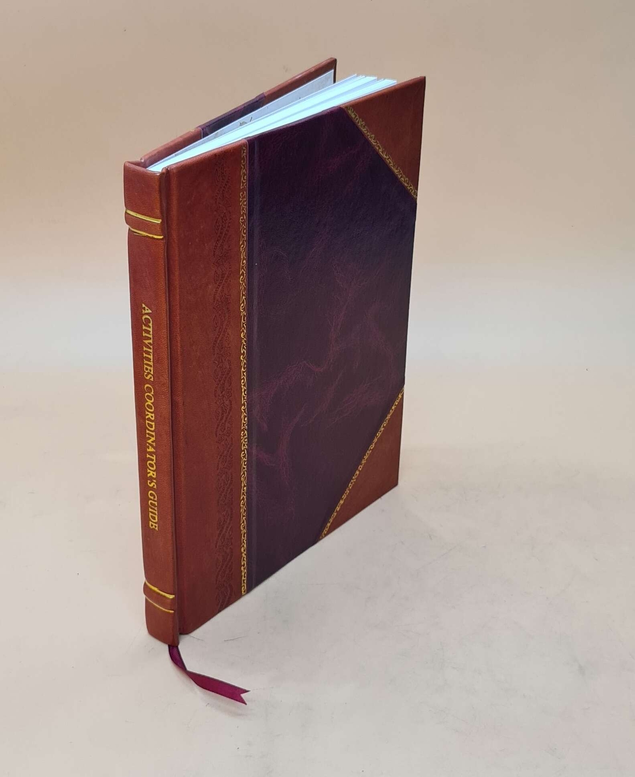 Activities Coordinator'S Guide : A Handbook For Activities Coord [Leather Bound]