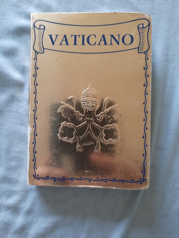 Vaticano Vintage 1968 Souvenir Vatican Italy Travel 17 Color Pictures Booklet
