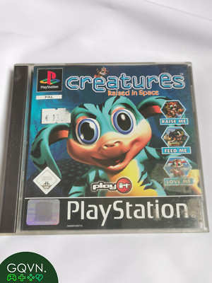Creatures Raised In Space PS1 Playstation 1 |   Akzeptabel
