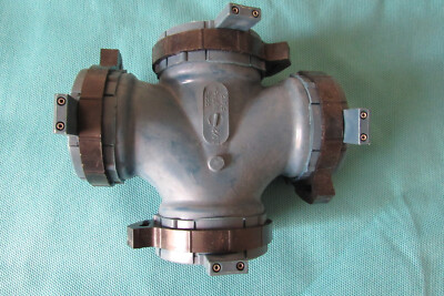 Georg Fischer 52-6187 Fuseal PP DBL SAN TEE 1-1/ 2'' Acid Waste Drainage Fitting