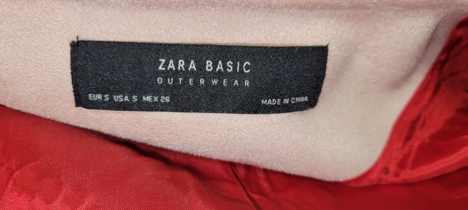 Zara Basic Outerwear Womens Small Blush Studded F… - image 11
