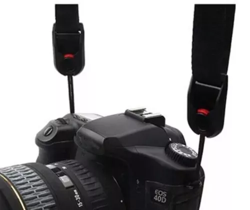 Camera Strap Quick Release Universal Adjustable Durable for DSRL Shoulder Neck - Foto 6 di 11