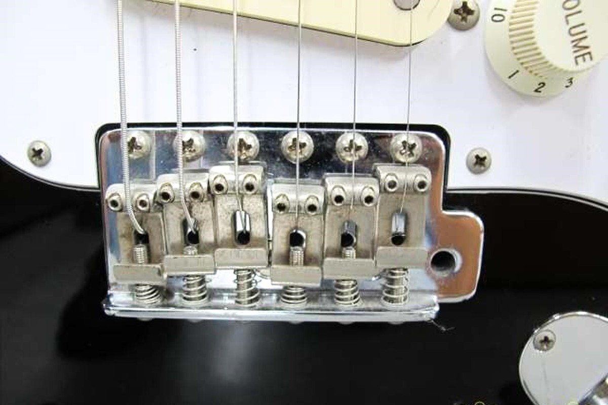ギター Fender Japan Stratocastar CAR Fender Japan ST-STD Stratocaster Black 2007-08 Used Electric