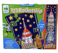 The Learning Journey International 123 Rocketship 5 Foot Tall Puzzle For Ages 3 