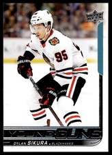 2018-19 Upper Deck Young Guns Dylan Sikura Rookie Chicago Blackhawks #489 R48
