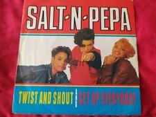 SALT-N-PEPA - Twist and Shout/Get up everybody -  AA side 7" Single (1988)