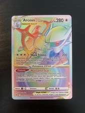 Carte Pokémon : Arceus Vstar 176/172 Stars Etincelantes Française NEUF