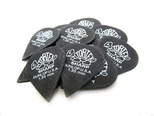 Dunlop Guitar Picks 12 Pack Tortex Sharp 1.35mm 412P1.35