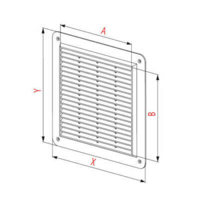 Bianco Aeratore Griglia 190mm X Fly Schermo Anti-insect - Foto 9