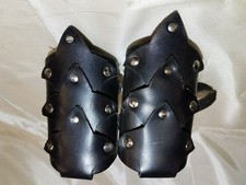 HANDMADE CUSTOM MEDIEVAL/RENAISSANCE BRACERS: THICK, MAKES A STATEMENT