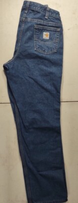 【If】 Carhartt FLAME RESISTANT 101249-407 Women's Size 4x30 Relaxed Fit