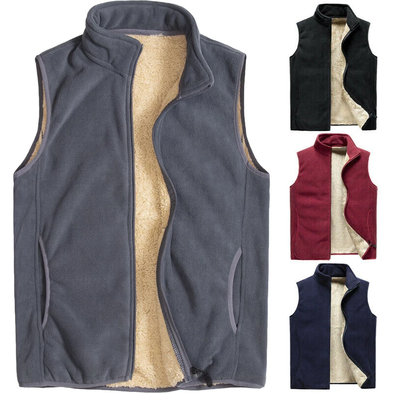 Mens polar shop fleece vest