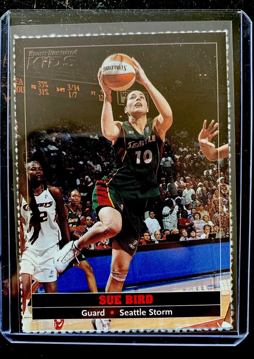 SUE BIRD RARE 2004 SPORTS ILLUSTRATED FOR KIDS CARD SEATTLE STORM