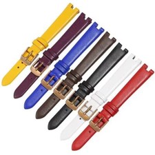 10mm Leather fit For Gucci 2000L 2040L Watch Band Strap With Pin buckle