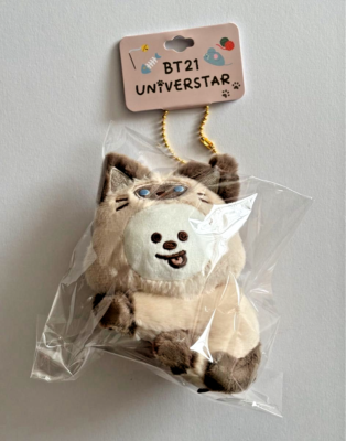 BT21 CAT DAY Plush Mascot Keychain CHIMMY Official MD BTS Jimin