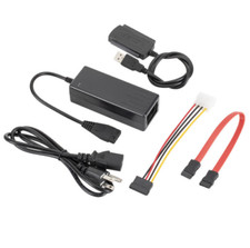 3 purpose USB to ide / SATA USB hard disk drive to data cable with power supply