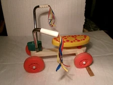 Vintage Playskool Trike Tricycle Wiggle Wagon Childs Ride On