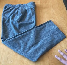 RARE VINTAGE 80s Hand Made in USA Gray Wool Trousers, measurements in photo