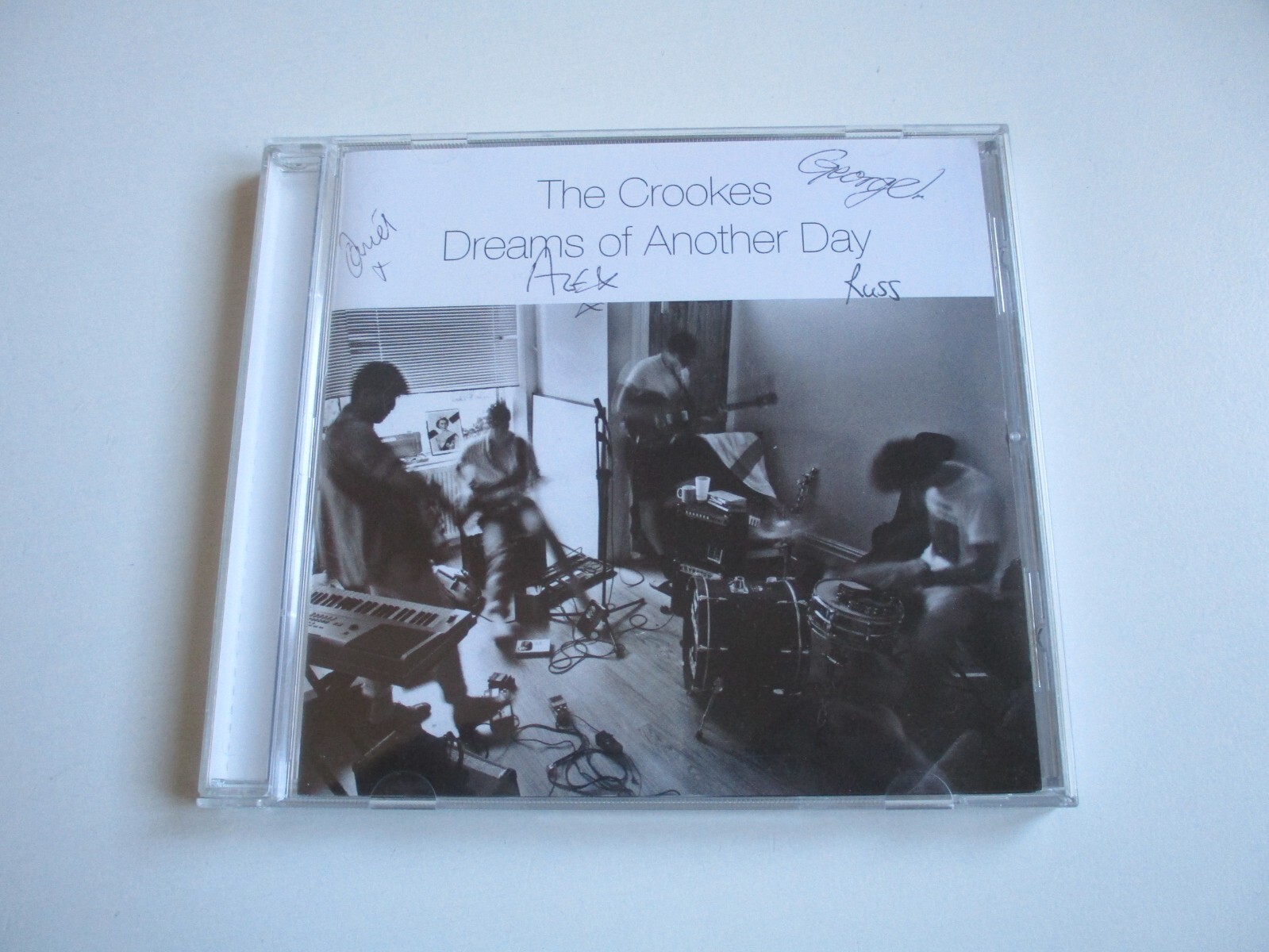 THE CROOKES - RARE HAND SIGNED CD - DREAMS OF ANOTHER DAY, EP - BAND AUTOGRAPHED