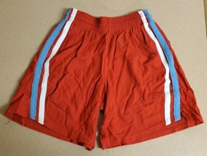 Glendale High School Official Vintage Red Blue Lady Falcons Basketball Shorts