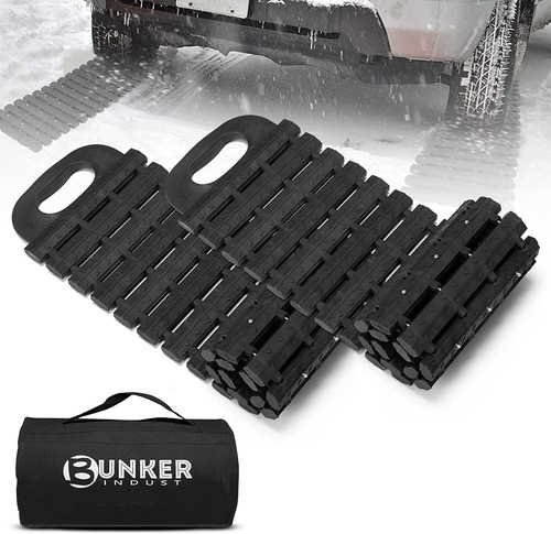 Tire Traction Mats Portable Recovery Tracks for Off Road 4X4 Snow, Sand - Picture 1 of 8