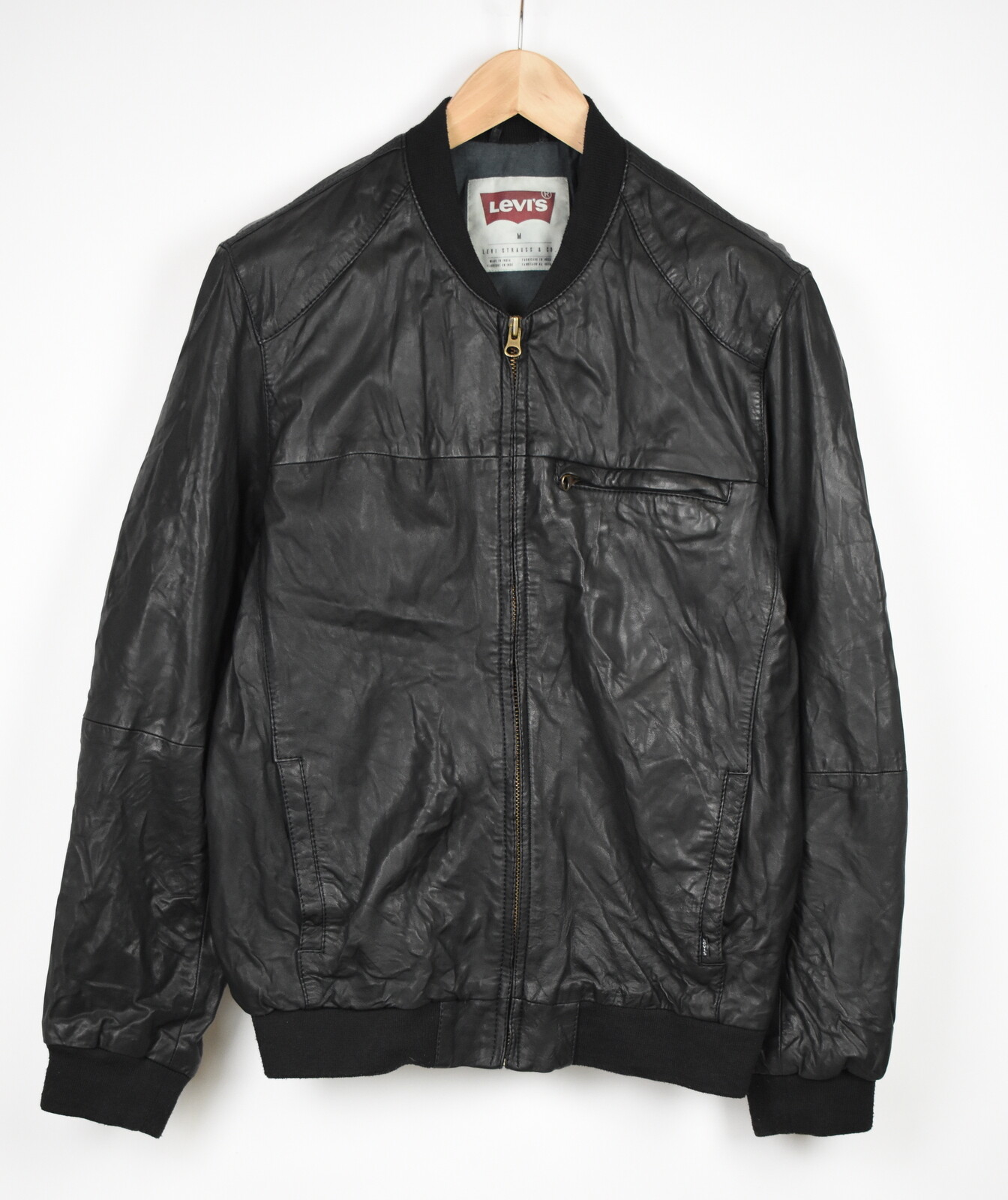 levi strauss & co leather jacket