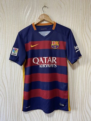 BARCELONA 2015 2016 HOME FOOTBALL SHIRT SOCCER JERSEY NIKE 658794