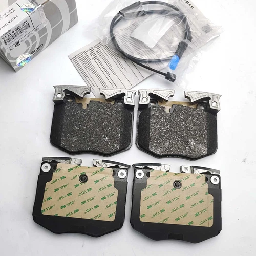 New Front & Rear Brake Pads for Blue Caliper BMW X3 X4 X5 X7 FREE - Picture 3 of 10