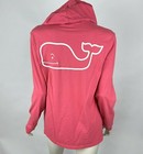 Vineyard Vines Long-Sleeve Vintage Whale Hoodie Pocket T-Shirt Pink Women Small