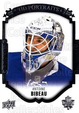 2015-16 Upper Deck UD Portraits #63 Antoine Bibeau