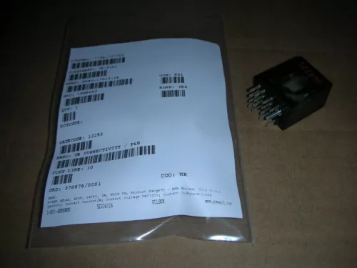 Potter & Brumfield KHAU-17D13-24, 24VDC, 2A, 4PDT, General Purpose Relay, NOS