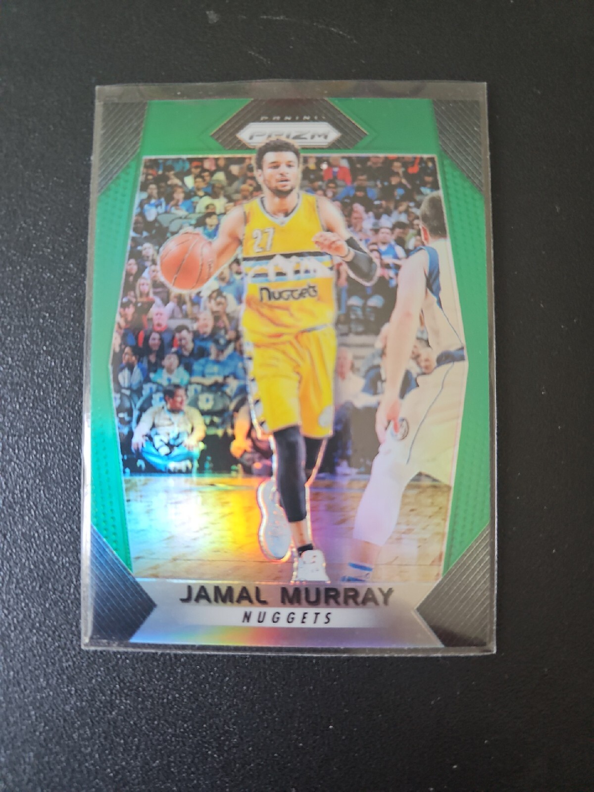 2017 Prizm Jamal Murray Green Prizm 2nd Year Card #167 Nuggets