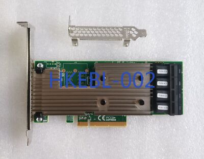LSI 9305-16i 12Gbs Controller card PCIe 3.0 x8 IT-Mode + 4* 8643 SAS /SATA Cable