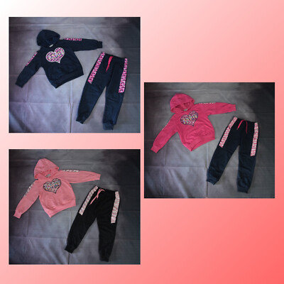 Mädchen Sportanzug Neu Kinder Jogginganzug 110-158 Mädchen