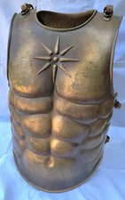 Alexander Movie prop Greek Roman Macedonia star or sun  armour Tribune armor COA
