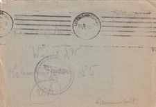 1944 Litzmanstadt internal mail Censored (C5873)