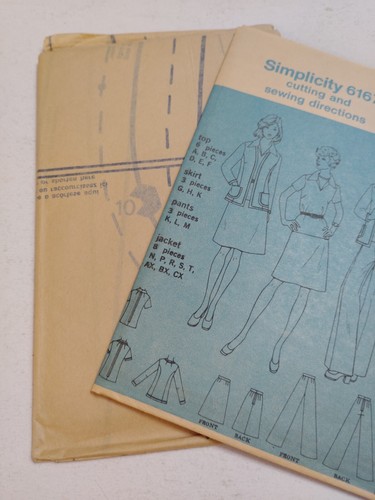 Cardigan Jacket Top Skirt Pants 14 Simplicity 6167 Sewing Pattern UC Slimmer - Picture 5 of 8