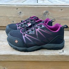 New Women's MERRELL Fullbench Steel Toe Safety Work Shoes Size 7.5