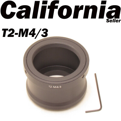 T2 lens to Micro 4/3 M4/3 adapter for E-P5 EM5 EM10 OMD EPL5 GH5 GF6 GX1 GX7 GF5