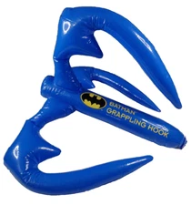1997 DC Comics Batman Inflatable Grappling Hook Blue Cosplay Comic Con Giveaway