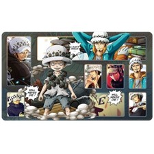 Trafalgar Law One Piece Spielmatte mit Zonen OPCG TCG Kartenspiel-Spielmatte _jw